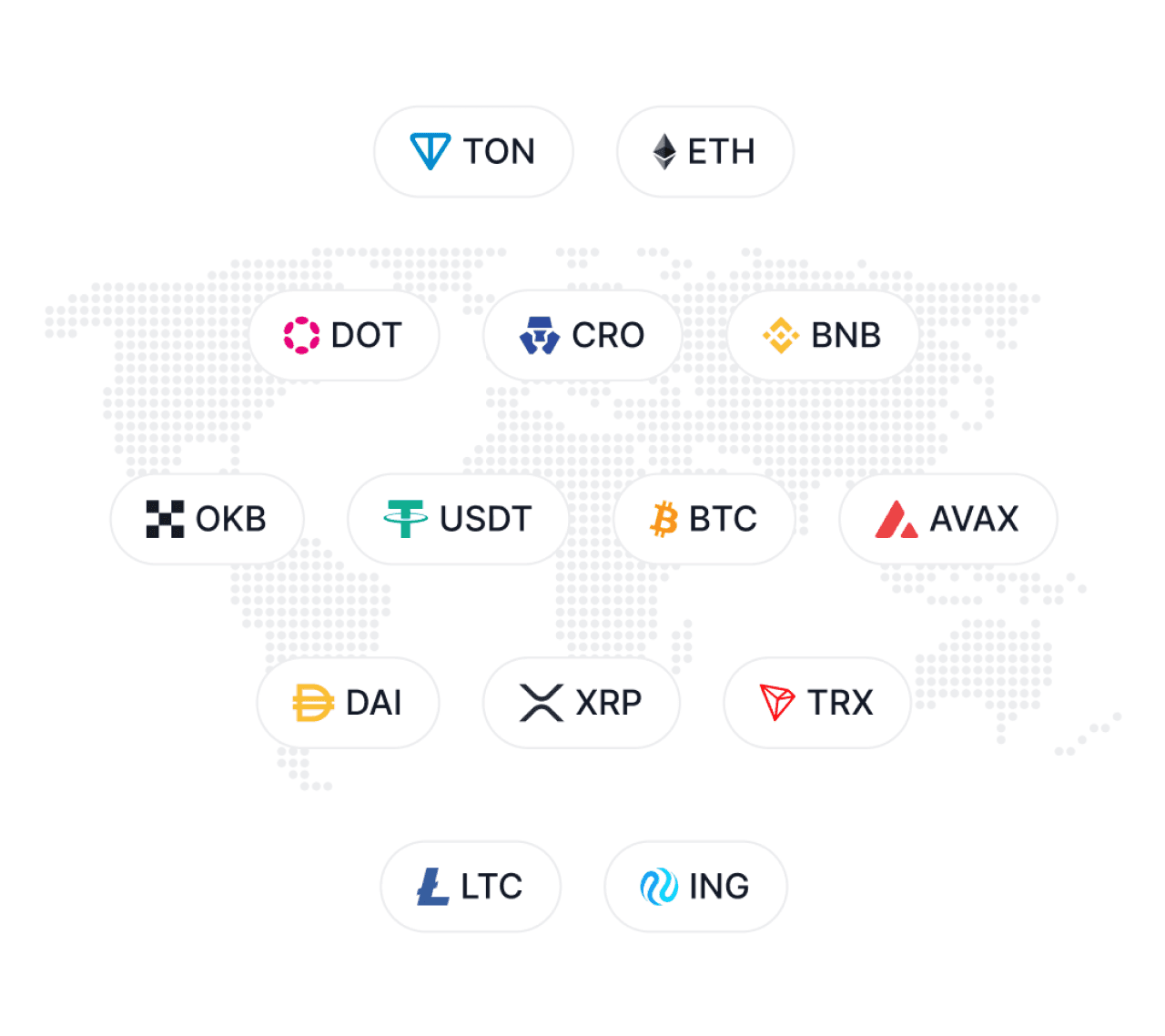 Crypto market illustration