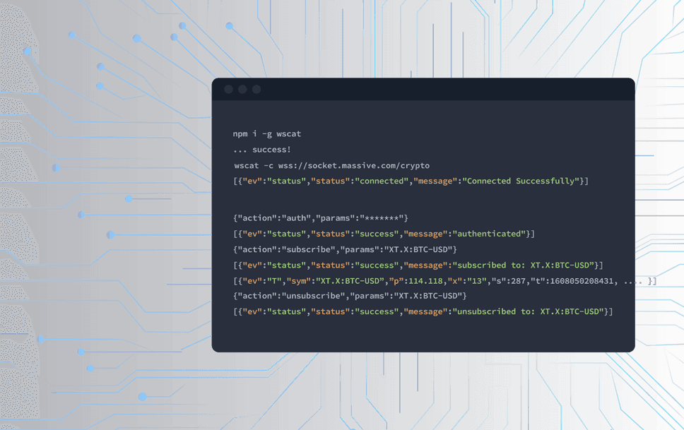 Currencies web sockets