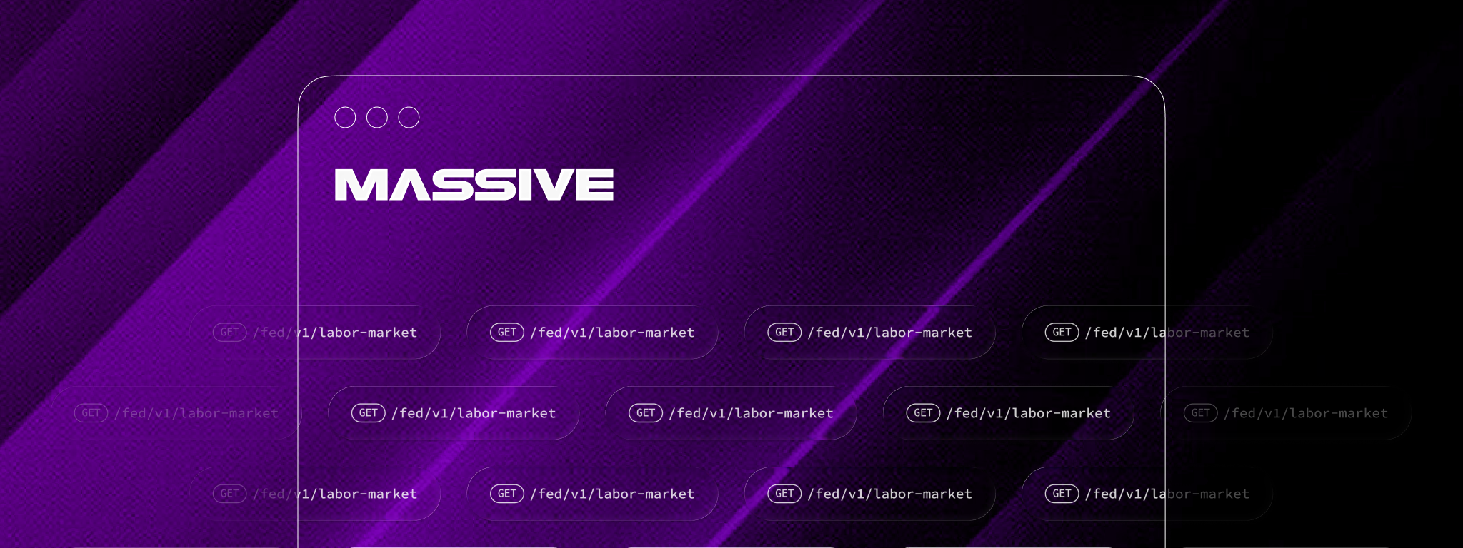 Announcing the Massive Labor Market API | Massive